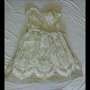 NWT Express Strapless Dress